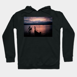 Fishermen of Inle Lake Hoodie